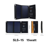 15W Portable USB Solar Charger